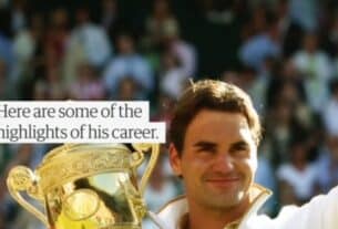 Roger Federer's career highlights
