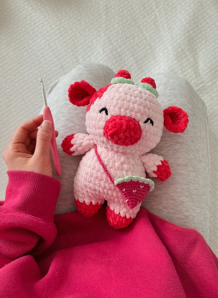 Easy Crochet Cow Pattern For Beginner