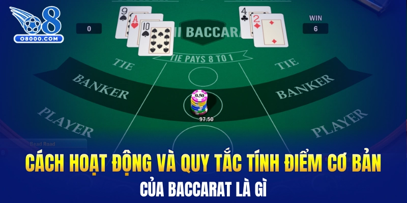 Cách hoạt động và quy tắc tính điểm cơ bản của Baccarat là gì
