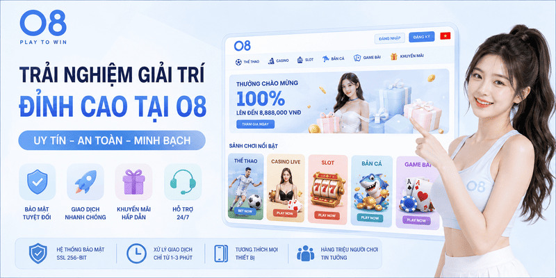 Casino O8 và hệ sinh thái trò chơi trực tuyến